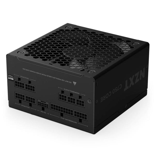 Захранване NZXT C750 Core, 750W, Active PFC, ATX 3.1, 80 PLUS GOLD, Fully Modular