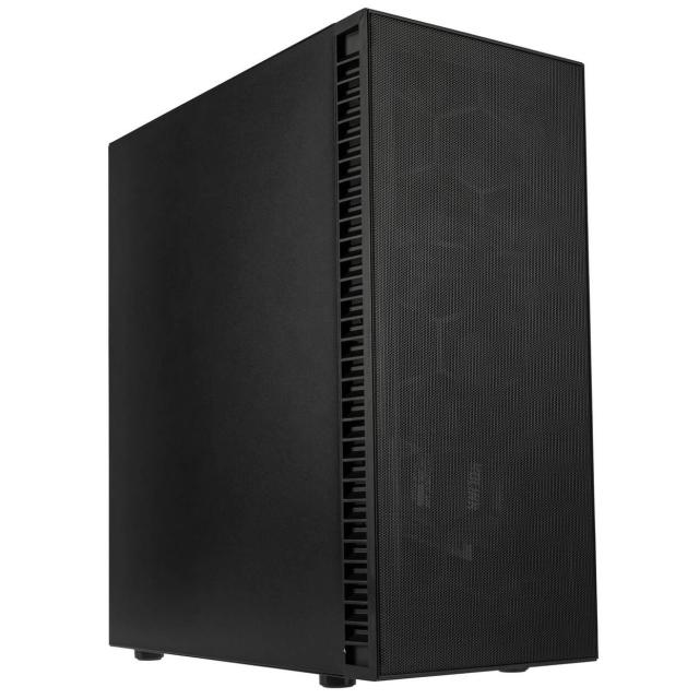 Кутия Kolink Observatory HF Mesh Black, Middle Tower, 1 x USB 3.0. 1 x USB 2.0, 1 x HD Audio, ATX / Micro ATX / Mini ITX