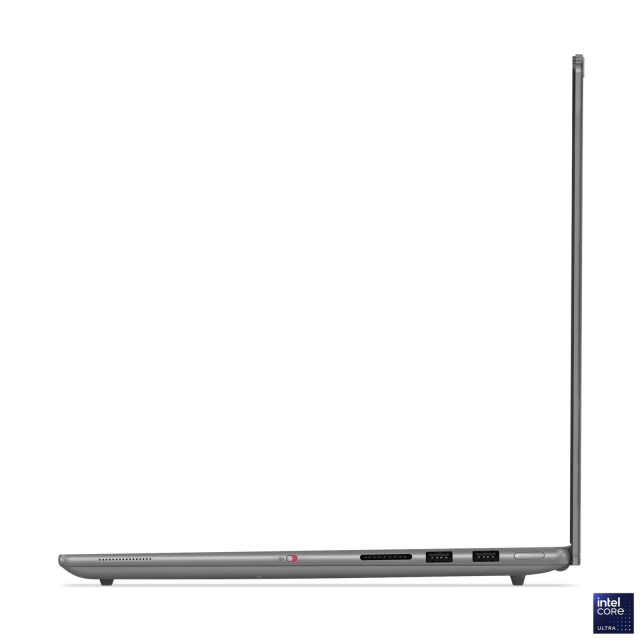 Лаптоп Lenovo Yoga Pro 9 16IAH10, Intel Core Ultra 9 285H 16C (2.7 / 5.4 GHz, 24MB Cache), 16.0" (40.64 cm) 3.2K OLED Touchscreen Display, NVIDIA GF RTX 5070 8GB GDDR7 DLSS 4, 64GB LPDDR5X, 2 x 1TB M.2 NVMe SSD, Windows 11 Home
