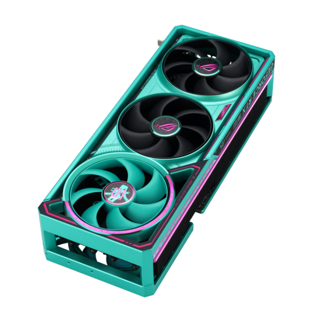 Видео карта ASUS ROG Astral GeForce RTX 5080 16GB GDDR7 OC Hatsune Miku Edition, 256-bit, HDMI, DP