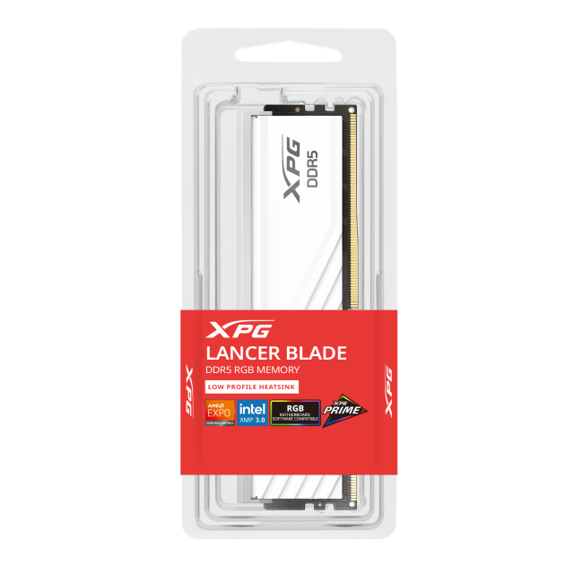 Памет ADATA XPG BLADE RGB WH 32GB DDR5 6000MT/s, CL40, 1.1V