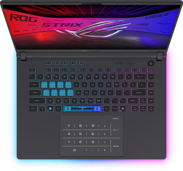 ASUS ROG STRIX G16 INTEL CORE ULTRA 9 275HX 32GB 1TB RTX 5060 16'' 2.5K 240HZ GRAY