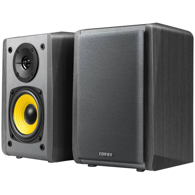 Тонколони Edifier R1010BT, 2.0, 24W RMS (12W + 12W), Bluetooth, RCA, черни