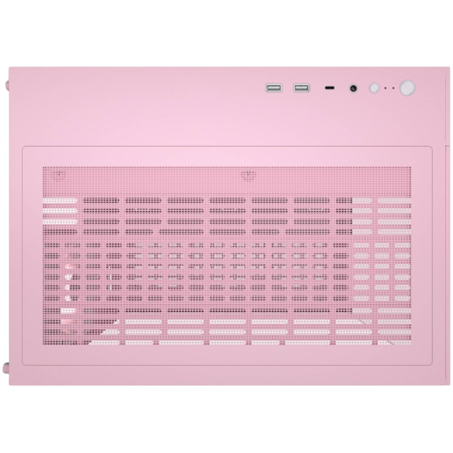 Кутия COUGAR FV150 RGB Pink, Mid Tower, 2 x USB 3.0, 1 x USB Type-C 3.2, Mic x 1 / Audio x 1, Mini ITX / Micro ATX / ATX