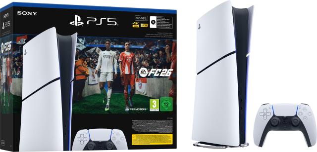 Конзола PlayStation 5 (Slim) - Digital Edition + FC26