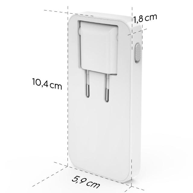 HAMA Бързо мини зарядно, 65W, 2x USB Type-C, 1x USB-A, PD