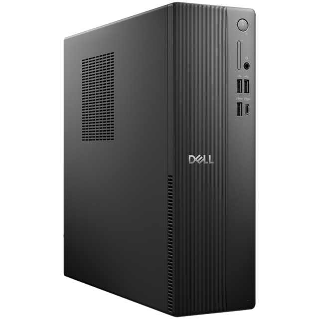 Компютър Dell Pro Slim Essential QVS1260, Intel Core i3-14100 4C (3.5 / 4.7 GHz, 12MB Cache), Intel UHD Graphics 730, 8GB DDR5, 512 GB SSD M.2 NVMe, WiFi+BT, BG KBD+Mouse, Ubuntu