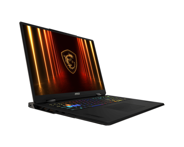 Лаптоп MSI Vector 18 HX AI A2XWJG, Intel Core Ultra 9 275HX 24C (2.70 / 5.40 GHz, 36MB cache), 18.0" (45.72 cm) WQXGA IPS, NVIDIA GF RTX 5090 24GB GDDR7 DLSS 4, 32GB DDR5, 1TB M.2 NVMe SSD, Windows 11 Home