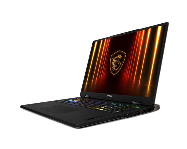Лаптоп MSI Vector 18 HX AI A2XWJG, Intel Core Ultra 9 275HX 24C (2.70 / 5.40 GHz, 36MB cache), 18.0" (45.72 cm) WQXGA IPS, NVIDIA GF RTX 5090 24GB GDDR7 DLSS 4, 32GB DDR5, 1TB M.2 NVMe SSD, Windows 11 Home