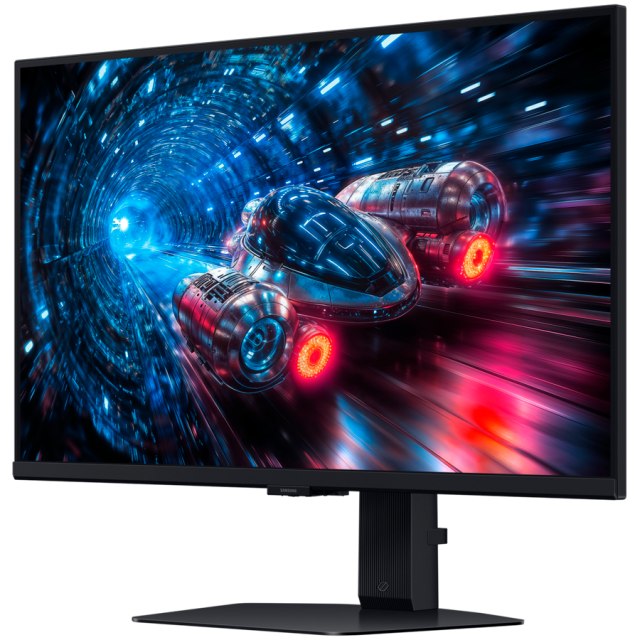 Монитор Samsung Odyssey G7 G70F, 27" (68.58cm) FHD IPS Display, 180Hz, 4K/UHD, 1ms, 350cd/m2, DisplayPort, HDMI, USB