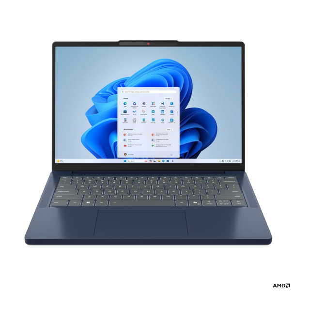 Лаптоп Lenovo IdeaPad Slim 3 14ARP10, AMD Ryzen 5 7535HS 6C (3.3 / 4.55 GHz, 16MB Cache), 14.0" (35.56 cm) WUXGA IPS Anti-glare, AMD Radeon 660M, 16GB DDR5, 512 GB M.2 NVMe SSD, Free DOS