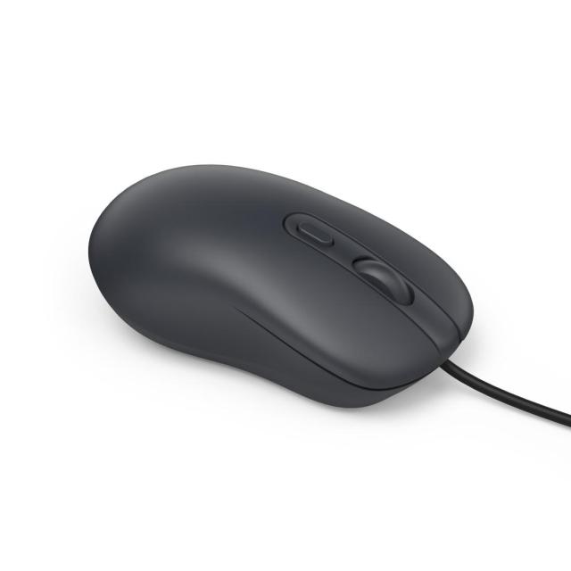 Мишка HAMA CM-200, Silent, оптична (2000dpi), 4 бутонна, USB
