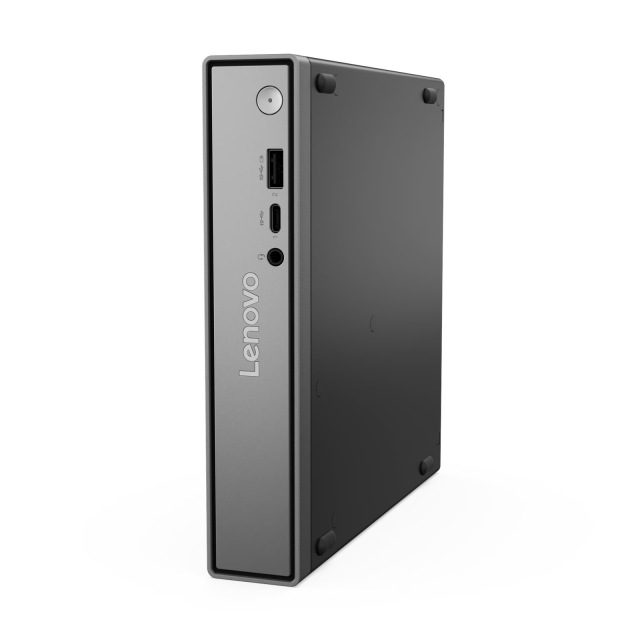 Компютър Lenovo ThinkCentre neo 50q Gen 5, Intel Core i3-1315U 6C (0.9 / 4.50 GHz, 10MB Cache), Intel UHD Graphics 64EUs, 16GB DDR5 SODIMM, 512GB SSD M.2 NVMe, Wi-Fi 6E  + BT5.3, Ethernet RJ-45, Free DOS