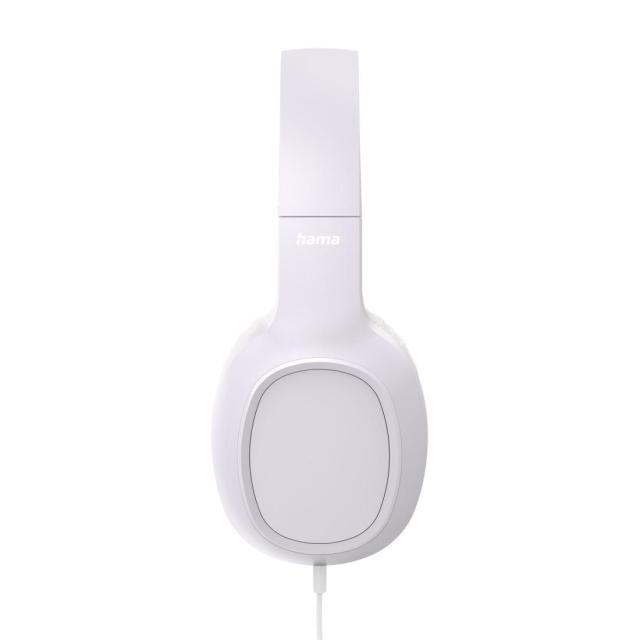 Слушалки HAMA Fun C, микрофон, USB Type-C, бели