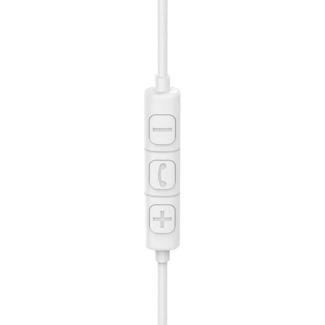Слушалки HAMA Fun C, микрофон, USB Type-C, бели