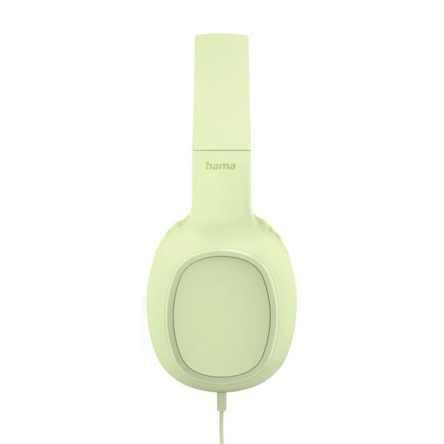Слушалки HAMA Fun C, микрофон, USB Type-C, зелени