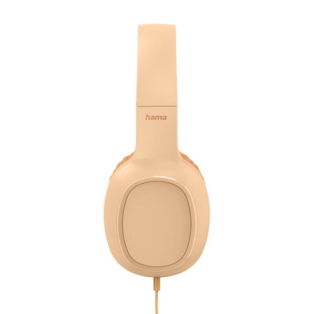 Слушалки HAMA Fun C, микрофон, USB Type-C, Оранжев