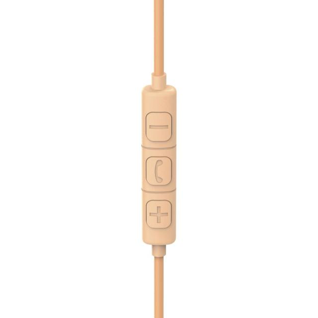 Слушалки HAMA Fun C, микрофон, USB Type-C, Оранжев
