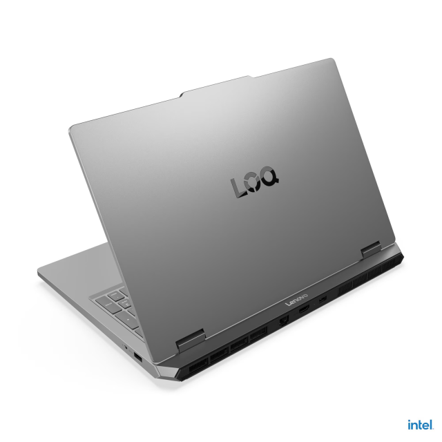 Лаптоп Lenovo LOQ Essential 15IRX11, Intel Core i7-13650HX 14C (2.6 / 4.90 GHz, 24MB Cache), 15.6'' (39.62 cm) FHD IPS  Anti-glare Display, 144Hz, NVIDIA GF RTX5050 8GB GDDR7 DLSS 4, 16GB DDR5,  1TB M.2 NVMe SSD, Free DOS