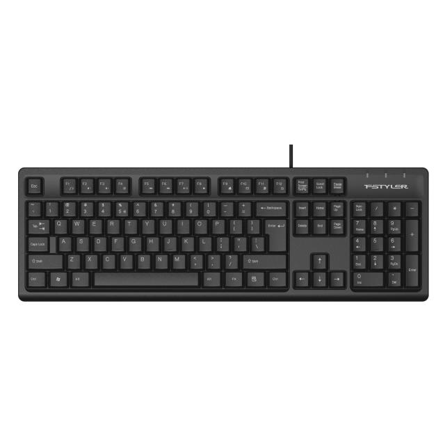 Kлавиатура A4tech FK12 Fstyler Мултимедийна, водоустойчива, USB