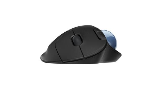 Мишка Logitech ERGO M575S, оптична (2000 dpi), Bluetooth/Wireless, USB, черна, Trackball