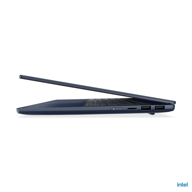 Лаптоп Lenovo IdeaPad Slim 5 14IRH10, Intel Core i7-13620H 10C (1.80 / 4.90 GHz, 24MB Cache), 14.0" (35.56 cm) WUXGA OLED, 32GB DDR5, 1TB M.2 NVMe SSD, Free DOS