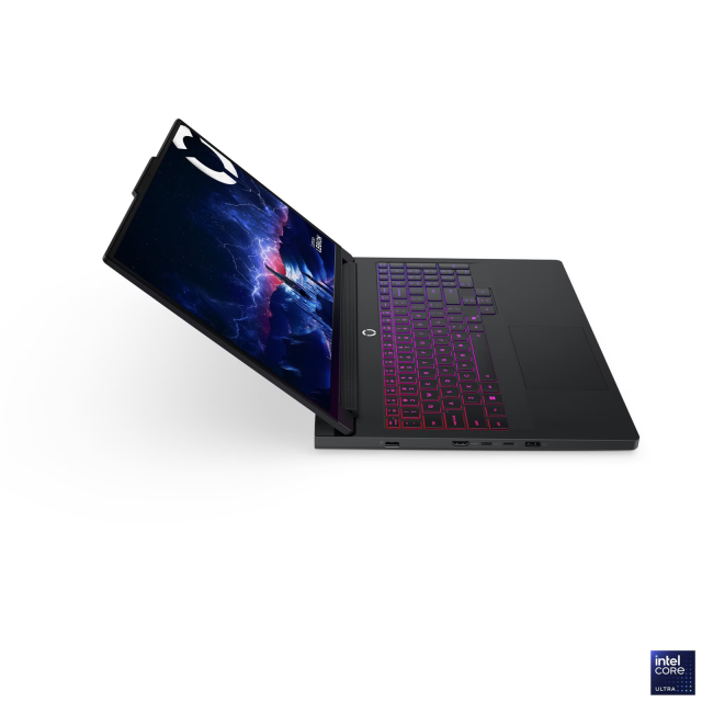 Лаптоп Lenovo Legion Pro 7 16IAX10H, Intel Core Ultra 9 275HX 24C (2.70 / 5.40 GHz, 36MB cache), 16.0" (40.64 cm) WQXGA OLED, NVIDIA GF RTX 5070Ti 12GB GDDR7 DLSS 4, 32 GB DDR5, 1TB M.2 NVMe SSD, Free DOS