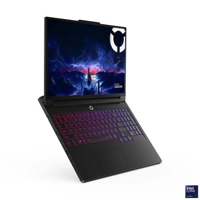 Лаптоп Lenovo Legion Pro 7 16IAX10H, Intel Core Ultra 9 275HX 24C (2.70 / 5.40 GHz, 36MB cache), 16.0" (40.64 cm) WQXGA OLED, NVIDIA GF RTX 5070Ti 12GB GDDR7 DLSS 4, 32 GB DDR5, 1TB M.2 NVMe SSD, Free DOS