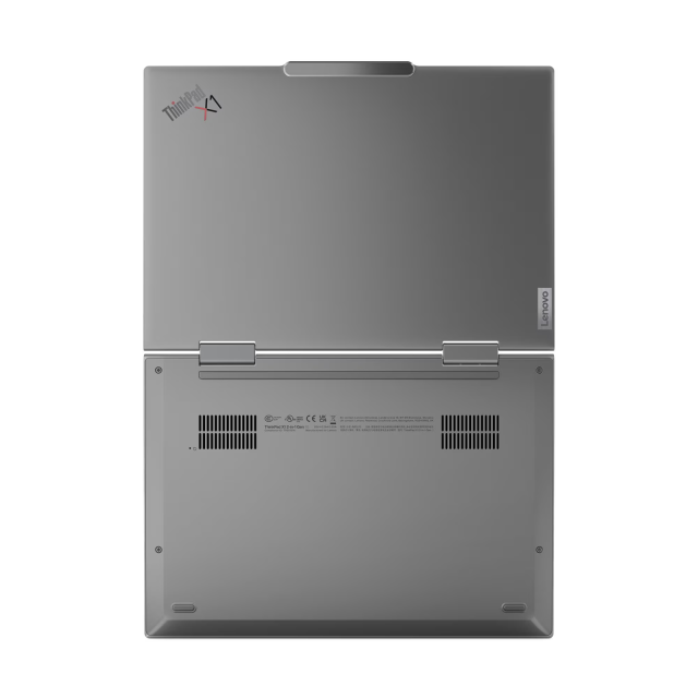 Лаптоп Lenovo ThinkPad X1 2-in-1 G10 Aura Edition, Intel Core Ultra 7 258V 8C (2.2 / 4.8 GHz, 12MB Cache), 14.0" (35.56 cm) 2.8K OLED, Touchscreen, Intel Graphics 4 Core, 32GB LPDDR5X, 1 TB M.2 NVMe SSD, Windows 11 Pro