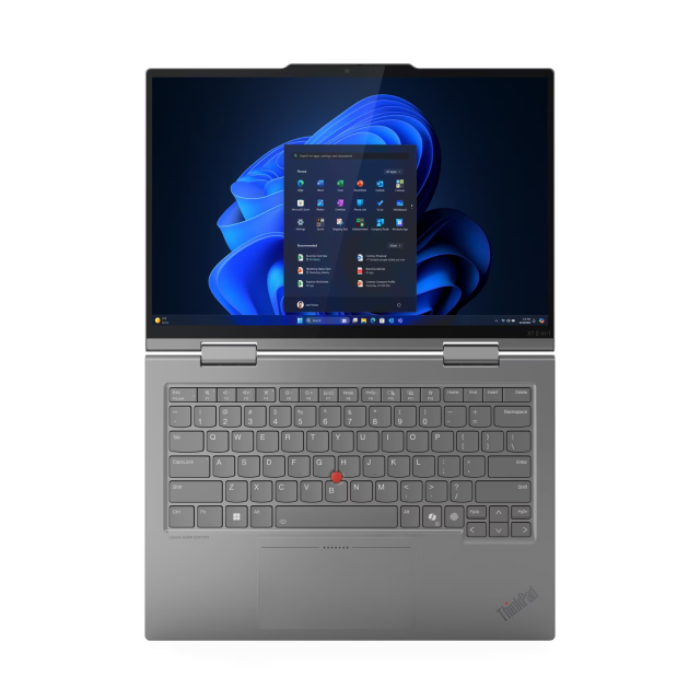 Лаптоп Lenovo ThinkPad X1 2-in-1 G10 Aura Edition, Intel Core Ultra 7 258V 8C (2.2 / 4.8 GHz, 12MB Cache), 14.0" (35.56 cm) 2.8K OLED, Touchscreen, Intel Graphics 4 Core, 32GB LPDDR5X, 1 TB M.2 NVMe SSD, Windows 11 Pro