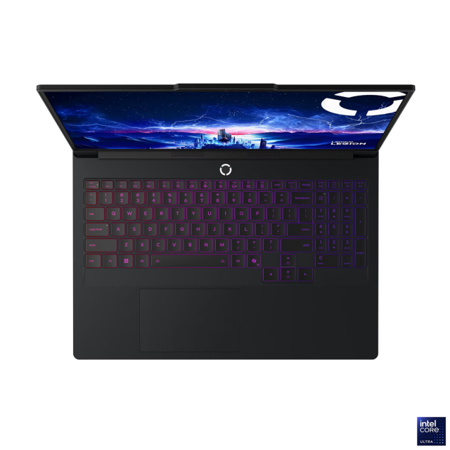 Лаптоп Lenovo Legion Pro 7 16IAX10H, Intel Core Ultra 9 275HX 24C (2.70 / 5.40 GHz, 36MB Cache), 16.0" (40.64 cm) WQXGA OLED, NVIDIA GF RTX 5080 16GB GDDR7 DLSS 4, 64GB DDR5, 1TB M.2 NVMe SSD, Free DOS