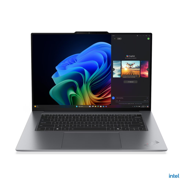 Лаптоп Lenovo ThinkPad X9-15 G1 Aura Edition, Intel Core Ultra 7 258V 8C (2.2 / 4.8 GHz, 12MB Cache), 15.3" (38.86 cm) 2.8K OLED, Touchscreen, Intel Arc 140V, 32GB LPDDR5X, 1TB M.2 NVMe SSD, Windows 11 Pro