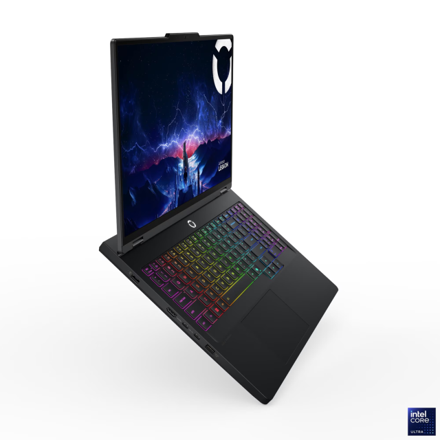 Лаптоп Lenovo Legion Pro 7 16IAX10H, Intel Core Ultra 9 275HX 24C (2.70 / 5.40 GHz, 36MB cache), 16.0" (40.64 cm) WQXGA OLED, NVIDIA GF RTX 5070TI 12GB GDDR7 DLSS 4, 32GB DDR5, 2TB M.2 NVMe SSD, Free DOS