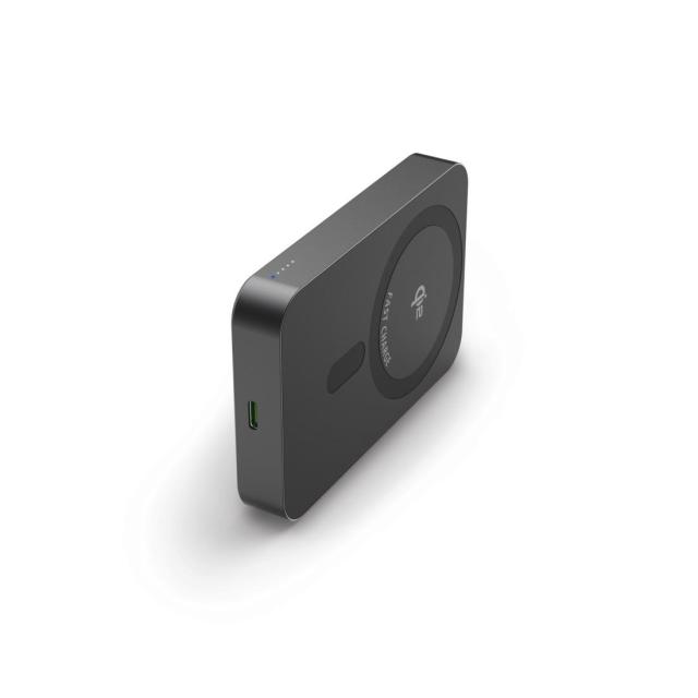 Външна батерия HAMA Qi2, 10 000mAh, Безжично зареждане/USB Type-C