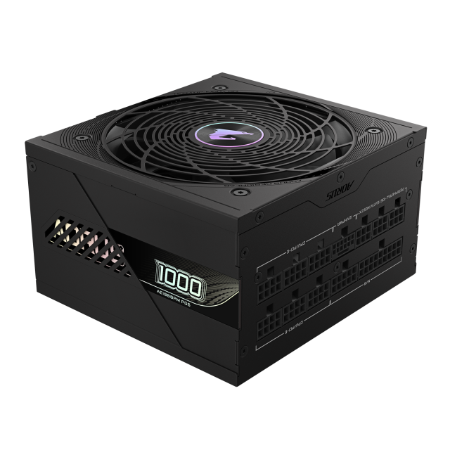 Захранване Gigabyte AORUS ELITE P1000W, Active PFC, ATX 3.1/PCIe 5.1, 80 PLUS Platinum, Full Modular