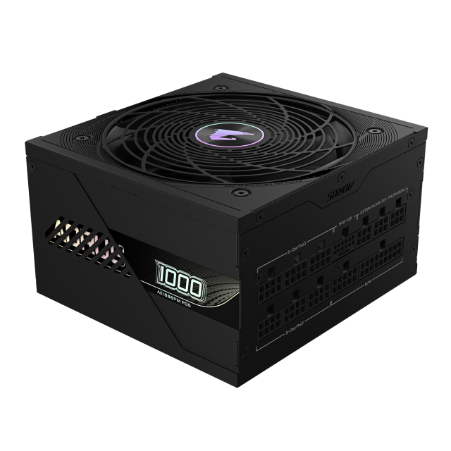 Захранване Gigabyte AORUS ELITE P1000W, Active PFC, ATX 3.1/PCIe 5.1, 80 PLUS Platinum, Full Modular