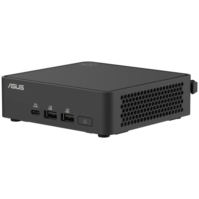 Компютър ASUS NUC 15 Pro Slim NUC15CRK, Intel Core Ultra 5 225H 14, (1.7  4.9 GHz, 18MB Cache), Intel Arc 130T, no RAM (DDR5 SODIMM), no Storage (NVMe M.2 SSD)Wi-Fi7+BT5.4, HDMI, RJ-45, Free DOS