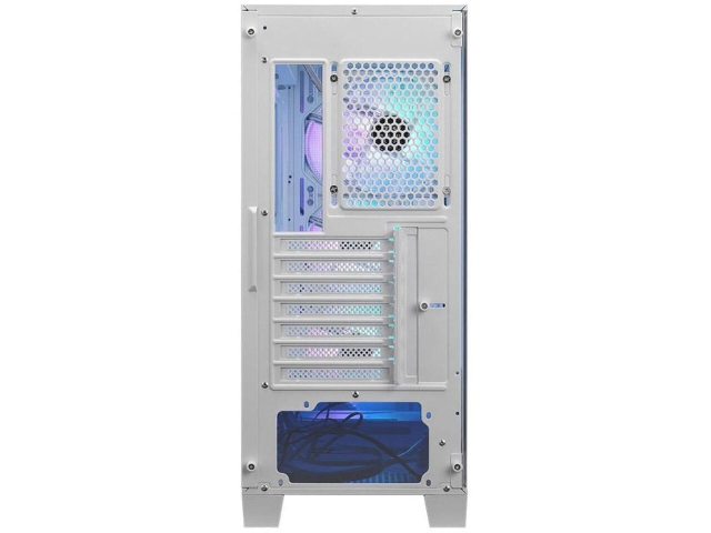 Кутия MSI MAG FORGE 320R AIRFLOW WHITE, Mid-Tower, 2x USB 3.2 Gen 1 Type-A 1x Audio/1x Mic, ATX / Micro-ATX / Mini-ITX