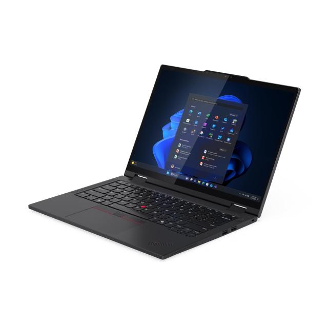 Лаптоп Lenovo ThinkPad T14s 2-in-1 G1, Intel Core Ultra 7 255U 12C (1.7 / 5.2 GHz, 12MB Cache), 14.0" (35.56 cm) WUXGA IPS Anti-reflection, Touchscreen, Intel Graphics 4 Core, 32GB LPDDR5x, 1TB M.2 NVMe SSD, Windows 11 Pro