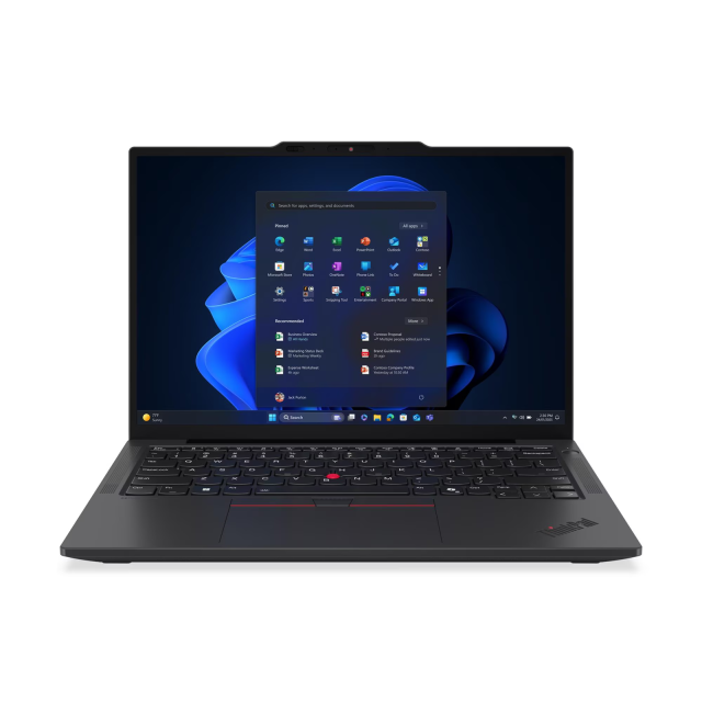 Лаптоп Lenovo ThinkPad X13 G6, Intel Core Ultra 7 255U 12C (1.7 / 5.2 GHz, 12MB Cache), 13.3" (33.78 cm) WUXGA IPS Anti-glare, Touchscreen, 32GB LPDDR5X, 512GB M.2 NVMe SSD,  Windows 11 Pro 