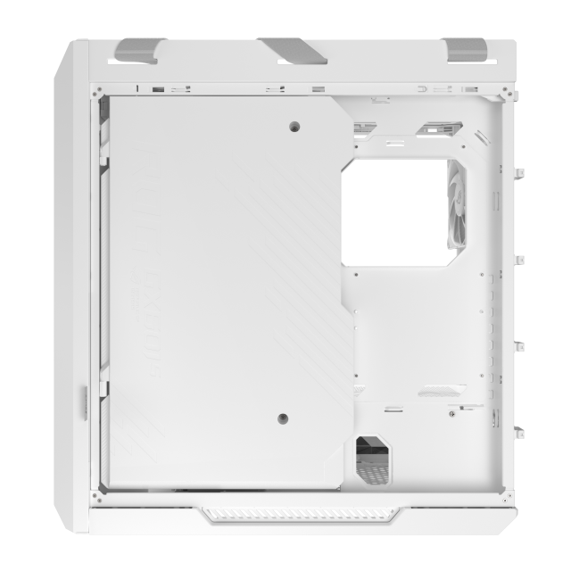 Кутия ASUS ROG Strix Helios II White Edition, Middle Tower, 4 x USB 3.2, 2 x USB 3.2 Type-C, 1 x headphone / Microphone, EATX / ATX / Micro ATX / Mini-ITX, Бяла