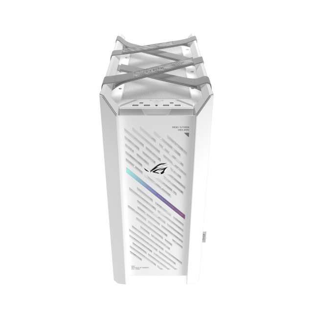Кутия ASUS ROG Strix Helios II White Edition, Middle Tower, 4 x USB 3.2, 2 x USB 3.2 Type-C, 1 x headphone / Microphone, EATX / ATX / Micro ATX / Mini-ITX, Бяла