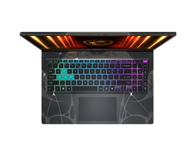 Лаптоп MSI Cyborg 15 B2RWEKG, Intel Core 5 210H 8C (1.6 / 4.8GHz, 12 MB Cache), 15.6'' (39.62 cm) FHD IPS, 144Hz, NVIDIA GeForce RTX5050 8GB GDDR7 DLSS 4, 16GB DDR5, 512GB M.2 NVMe SSD, Free DOS