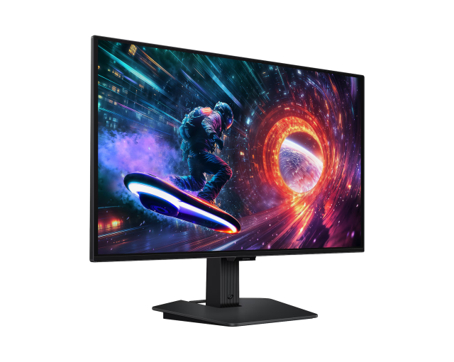 Монитор Samsung Odyssey G5 G50SF (2025), 27" (68.58cm) QHD OLED Panel, 180Hz, 0.03ms, 1 000 000:1, 200cd/m2, HDMI, DisplayPort