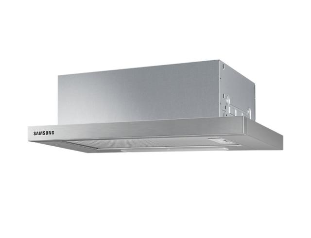 Аспиратор Samsung NK24M1030IS/UR, Wall Mount Telescopic Cooker Hood, Built-in, 60cm, Engine 1, 3 Gears of Extract, Noise Value 71 dBA, Energy Efficiency Class: C, Type of controls - Push button