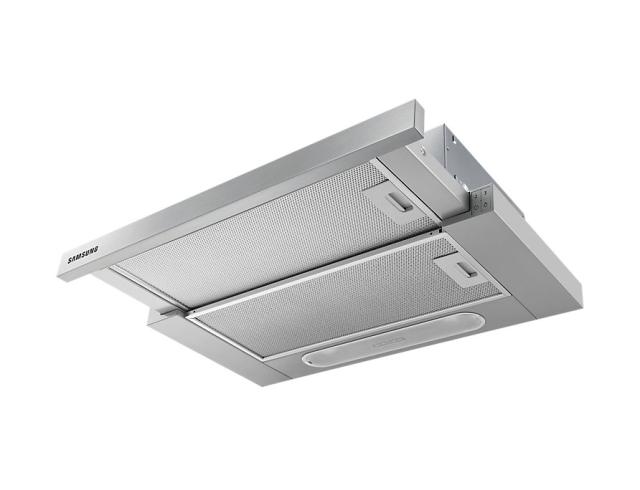 Аспиратор Samsung NK24M1030IS/UR, Wall Mount Telescopic Cooker Hood, Built-in, 60cm, Engine 1, 3 Gears of Extract, Noise Value 71 dBA, Energy Efficiency Class: C, Type of controls - Push button