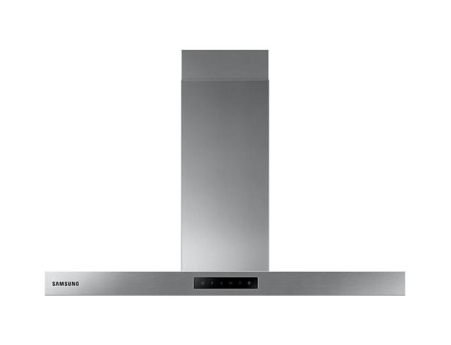 Аспиратор Samsung NK36M5060SS/UR, Wall Mount TShape hob, 90cm, Engine 1, 4 Gears of Extract, Noise Value 70 dBA, Energy Efficiency Class: B, Type of controls - touch control, Inox