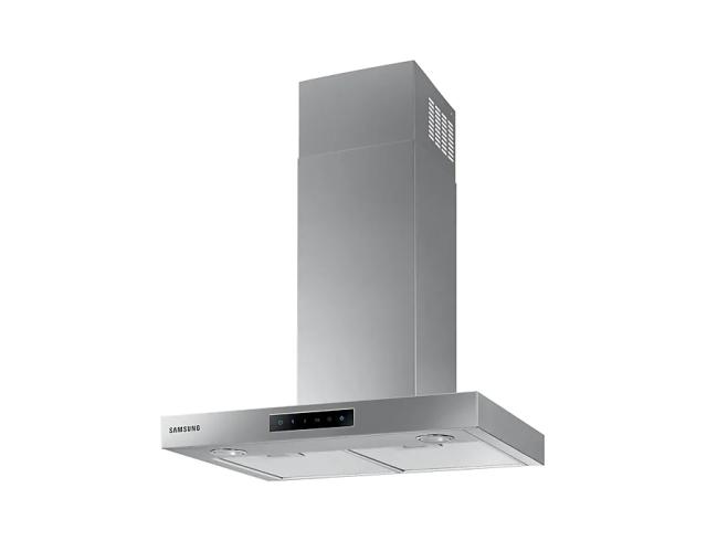 Аспиратор Samsung NK36M5060SS/UR, Wall Mount TShape Hose, 60 cm, Engine 1, 4 Gears of Extract, Noise Value 70 dBA, Energy Efficiency Class: B, Type of controls - touch control, Stainless steel
