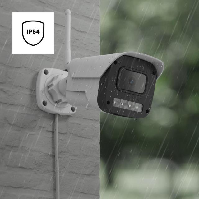 Камера HAMA Wi-Fi 1080p, за външна употреба, IP54, нощно виждане, запис