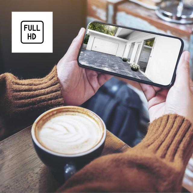 Камера HAMA Wi-Fi 1080p, за външна употреба, IP54, нощно виждане, запис
